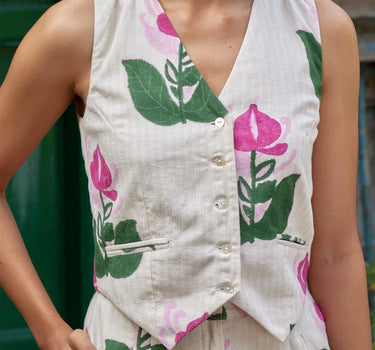 Dione Handloom Waistcoat