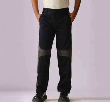 Symbolic Cut Straight Fit Trouser
